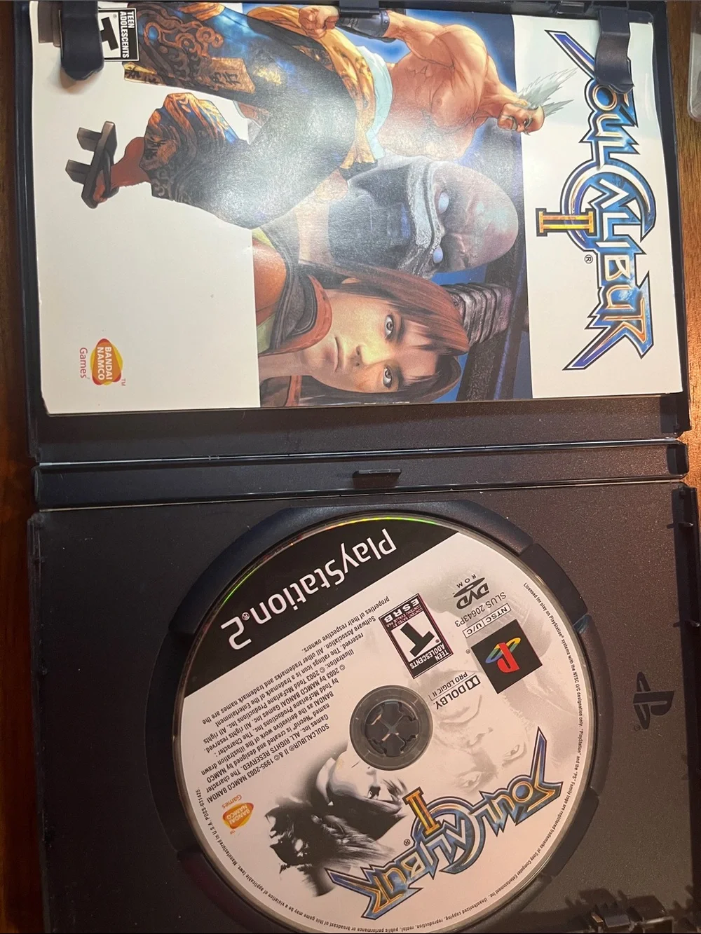 2003 PS2 (PlayStation 2) CIB Soulcalibur II with Manual